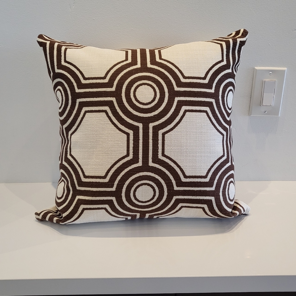 NEW! Modern Down Accent Pillow